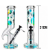 Bong PROF SPACE in vetro trasparente spessore 6mm. H.31 cm confezionato in scatola