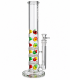 Bong Atomic candy in Vetro trasparente  H.45 cm confezionato in scatola