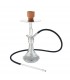 Narghilè Champ Marrakech in Vetro Trasparente 1 Tubo H.42 cm