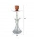 Narghilè Champ Marrakech in Vetro Trasparente 1 Tubo H.42 cm