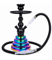 Narghilè Champ Malik in Alluminio CON BRACIERE IN CERAMICA  E 1 Tubo H.35 cm