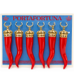 Corno Reale Predan Grande in Plastica cartella da 6 pz.