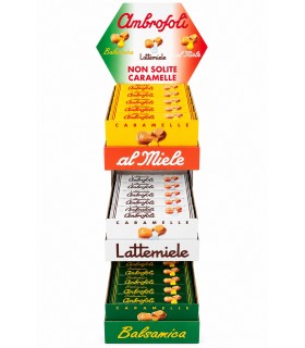 AMBROSOLI STICK ASSORTITE IN EXPO DA 72 PZ.