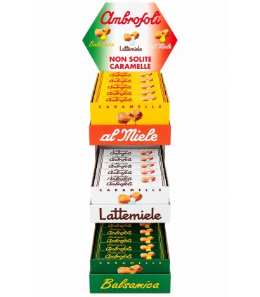 AMBROSOLI STICK ASSORTITE IN EXPO DA 72 PZ.