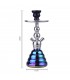 Narghilè Champ malik FES SILVER RAINBOW BASE IN ALLUMINIO e Metallo 1Tubo H.35CM