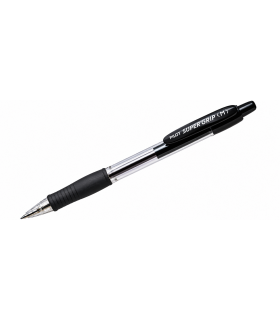 Penna a Sfera Pilot Super Grip 1.0mm MEDIUM colore nero