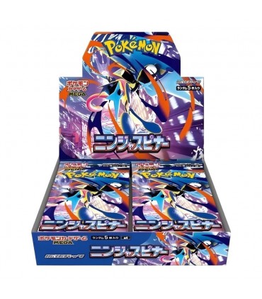 CARTE COLLEZIONABILI POKEMON NINJA SPINNER CONF.30 bustine CON 5 CARTE BOX GIAPPONESE