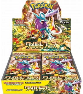 CARTE COLLEZIONABILI POKEMON WILD FORCE CONF. DA 30 BUSTINE CON 5 CARTE