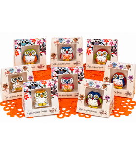 EXPO KIT  GUFETTI BAGUTTA  16 PZ ASSORTITI CONFEZIONATI SINGOLARMENTE CON SCATOLA E BUSTA DA REGALO AK1942