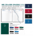 Agenda giornaliera 2027 mis.14.5X20.5 Mod. EGADI DISPONIBILE IN 2 COLORI (BLU-ROSSO)