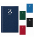 Agenda giornaliera 2027 mis.11x16.5 Mod. EGADI S/D ABBINATI DISPONIBILE IN 3 COLORI (VERDE-BLUETTE-RUBINO)