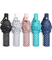 OMBRELLO gallotti mini AUTOMATICO anti vento fantasia donna colori disponibili come da foto