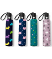 OMBRELLO gallotti AUTOMATICO in tessuto pongee fantasia donna COLORI DISPONIBILI COME DA FOTO