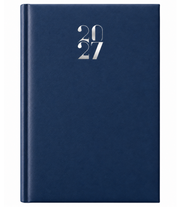 Agenda SETTIMANALE 2027 mis.17x24 Mod. EGADI disponibile in 2 COLORI (BLUETTE-RUBINO-)