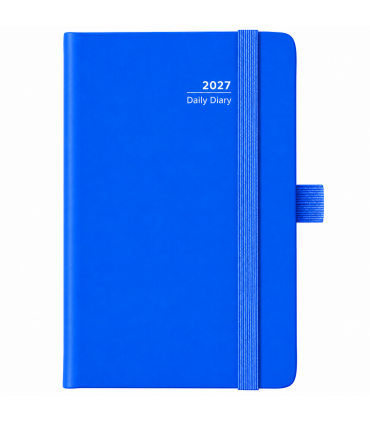 Agenda giornaliera 2027 mis.14.5X20.5 Mod. COPACABANA DISPONIBILE IN 4 COLORI FUCSIA-bluETTE-ROSA-VERDE PASTELLO)