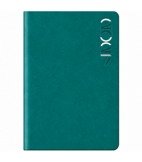Agenda settimanale 2027 VERTICALE mis.8x15 Mod. marmora DISPONIBILE IN 4 COLORI (blu-TURCHESE-grigio-rosso)