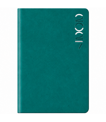 Agenda settimanale 2027 VERTICALE mis.8x15 Mod. marmora DISPONIBILE IN 4 COLORI (blu-TURCHESE-grigio-rosso)