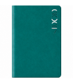 Agenda settimanale 2027 VERTICALE mis.8x15 Mod. marmora DISPONIBILE IN 4 COLORI (blu-TURCHESE-grigio-rosso)