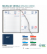 Agenda Giornaliera 2027 mis.11X16.5 Mod. CARIBE COLORE RUGGINE