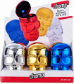 Posacenere da Auto Champ TESCHIO con LED diametro 7.2 cm  in Plastica Expo da 6 pz. colori assortiti