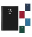 Agenda giornaliera 2026 mis.14.5X20.5 Mod. EGADI S/D abbinati DISPONIBILE IN 2 COLORI (RUBINO-NERO)