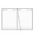 Agenda giornaliera 2026 mis.14.5X20.5 Mod. EGADI S/D abbinati DISPONIBILE IN 2 COLORI (RUBINO-NERO)
