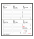 Agenda settimanale 2027 mis.8x15 ORIZZONTALE Mod. COPACABANA DISPONIBILE IN 4 COLORI (BLUETTE-VERDE CHIARO-FUCSIA-VERDE)