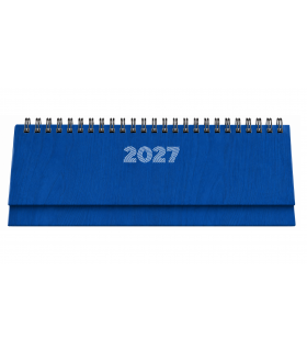 Planning da Tavolo Settimanale 2027 mis.29.8x10.5 Mod. Vertigo DISPONIBILE IN 2 COLORI (rosso-BLU)