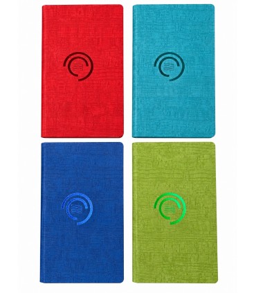 Agenda Settimanale 2027 Orizzontale mis.8x14 Mod. WALL Disponibile in 4 colori(ROSSO-BLUETTE-VERDE-AZZURRO)