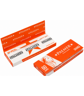 Cartina PALMER corta ORANGE extra fine CONF. DA 50 LIBRETTI da 60 cartine