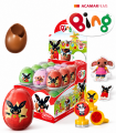 OVETTO DI CIOCCOLATO AL LATTE DOLFIN BING 20 GR. CON SORPRESA EXPO 24 PZ.