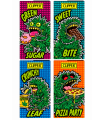 Cartina Clipper LUNGA PREMIUM GREEN JUNK + FILTRI IN CARTA conf.12 libretti da 32 cartine + 32 filtri CON 4 GRAFICHE