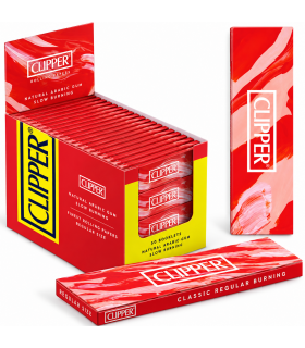 Cartina Clipper Corta Rossa conf.  100 libretti da 50 cartine
