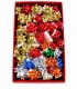 Coccarde lucide mm.6.5 COLORI ASSORTITI LUCIDI CONF. 100 PZ.