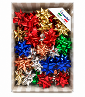 Coccarde Lucide mm.19 conf. da 70 pz. COLORI ASSORTITI