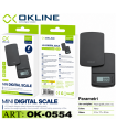 Mini Bilancia Digitale OKLINE di Precisione 200g/0.01g in scatola DISPLAY LCD RETROILUMINATO