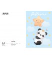 Biglietto Marpimar BATTESIMO con foil olografico conf. 12 PZ. ASSORTITI