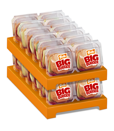 Trolli Gummi Burger XXL, Caramelle Gommose a Forma di Hamburger.DA 50 Gr. CONF. 24PZ