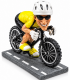 Caricature Mestieri in resina "Il Ciclista in Maglia gialla" H. 15 cm Confezionata in scatola regalo