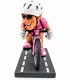 Caricature Mestieri in resina "Il Ciclista in Maglia rosa" H. 15 cm Confezionata in scatola regalo