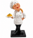 Caricatura Mestieri "La Chef Donna" H.16 cm