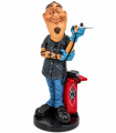 Caricature Mestieri IN RESINA "Il Tatuatore" H. 15 cm
