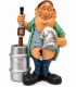Caricature Mestieri "Il Birraio" H.15 cm