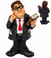 Caricature Mestieri in resina "Professore" H. 15 cm