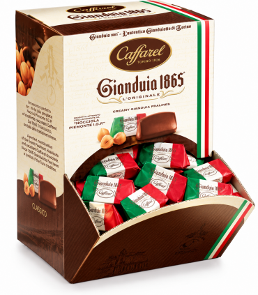 GIANDUIA CAFFAREL NOCCIOLA PIEMONTE I.G.R. TRICOLORE SFUSO DA 2KG
