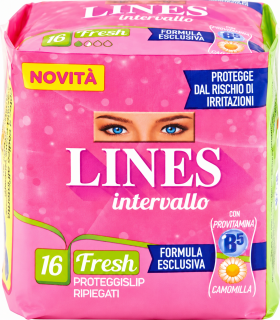 Lines Intervallo Proteggislip Fresh 16 pz.
