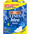 Assorbenti Lines Idea Notte Extralungo 14 pz.