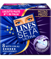 Lines Seta Ultra Notte con Ali 8 PZ.