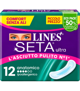 Assorbenti Lines Seta Ultra Anatomico 12 PZ.