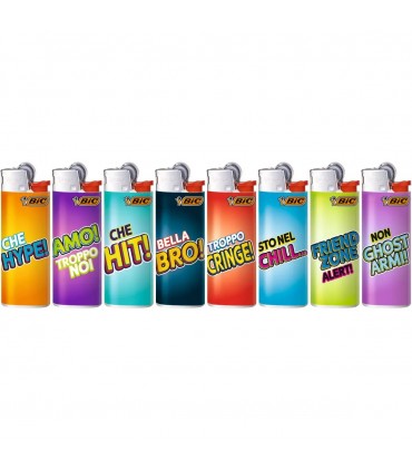 Accendino Bic MINI Fantasia Gen z CONF. 50 PZ. ASSORTITI